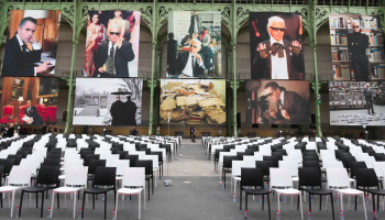 Společná pamětní událost značek Chanel a Fendi na počest Karla Lagerfelda proběhla v Paříži