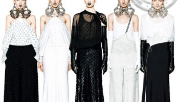 Kolekce Givenchy vypadá jako kostýmy k fantasy filmům: inspiraci přitom našla především v Art Deco!