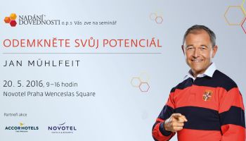 Jan Mühlfeit se stal ambasadorem Nadání a dovednosti