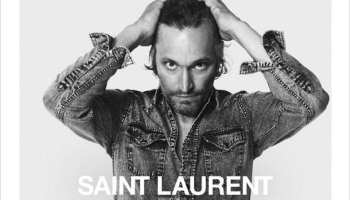 Saint Laurent mužům: jarní kampaň s Vincentem Gallo