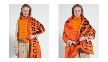 Podzimní kampaň značky Burberry v duchu studiových záběrů