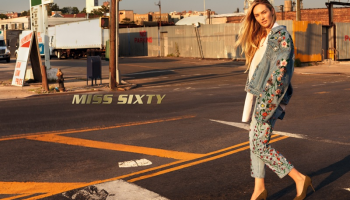 Pohodu a pouliční styl vyjadřuje Candice Swanepoel v kampani značky Miss Sixty