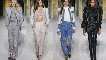 Podzimní kolekce Balmain 2018 se vrátila z budoucnosti