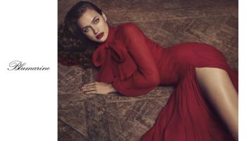 Obsáhlá kampaň Blumarine s Irinou Shayk na podzim 2017