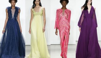 Jenny Packham rozjela v podzimní kolekci 2016 pompézní párty