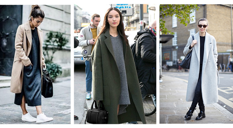 Jak se nosí minimalistické kabáty?