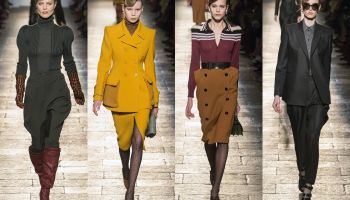 Bottega Veneta si pro podzim 2017 vybrala barvy západu slunce