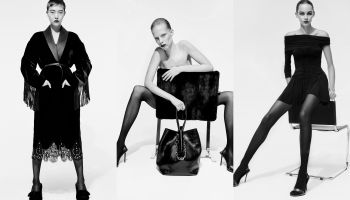 Černo-bílý Pre-Fall Alexander Wang 2018