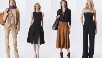 Resort Ralph Lauren s business prvky, nádechem westernu a s kapkou lila