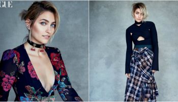 Paris Jackson na své první titulce časopisu Vogue