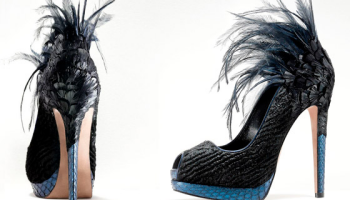 Fascinující Gaetano Perrone vdechl své zimní kolekci obuvi ducha haute couture módy!