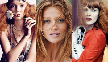 Ohnivé krásky: slavné modelky s rezavými vlasy