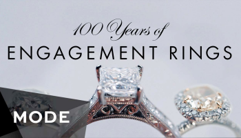To potřebujete vidět: 100 let zásnubních prstýnků