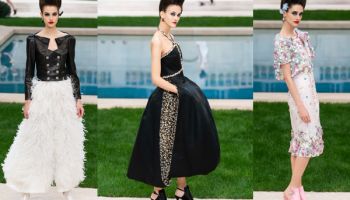 18.století inspirovalo jarní Haute Couture Chanel přehlídku