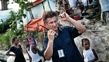 Sean Penn uspořádal charitativní akci na pomoc Haiti
