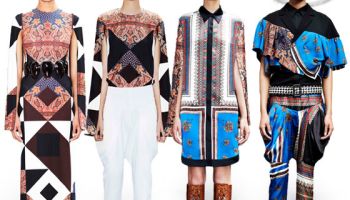 Givenchy proměnilo babičkovské šátky prababiček v módní oblečení