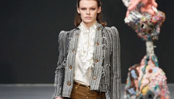 Květinová elegance v podání Tory Burch na newyorském týdnu módy