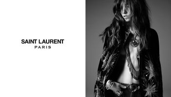 Grace Hartzel v nové kampani Saint Laurent