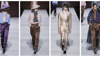 Tom Ford v podzimní kolekci 2019 hledá bezpečí před kulturní nenávistí