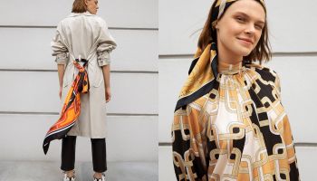 Modelka Cara Taylor v kampani Richard Allan x H&amp;M inspirované šedesátými lety