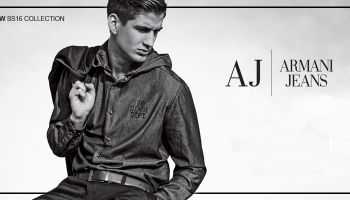 V objetí  smart stylu Armani Jeans SS 2016