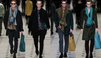 Pánská F/W 2015/16 kolekce anglického Burberry představuje vrstvení i nejnovější odstíny