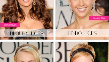 Inspirujte se nejlepšími účesy z červeného koberce Golden Globes 2012!