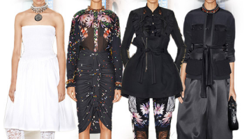 Givenchy ve své kolekci Resort 2014 ustřihlo trenčkotu sukni a aplikuje ji do dalších outfitů!