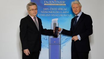 Ladislav Špaček se stal tváří pánské řady kosmetiky Dr. Entner