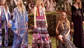 Grunge a hippies jako hlavní odvětví Resort kolekce Roberto Cavalli
