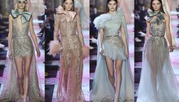 Odraz swingu a Art Deco v jarní Haute Couture Elie Saab 2018
