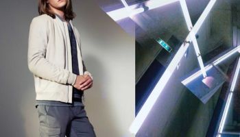 Armani Exchange a jeho futuristicky pojatý zimní lookbook