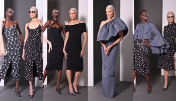 Pre-fall Christian Siriano 2017 v geometrickém nádechu