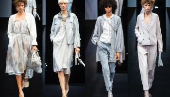 Giorgio Armani vyrazil se svou jarní kolekcí 2019 na retro disco