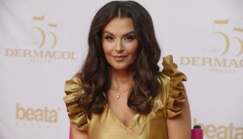 Iva Kubelková uváděla módní přehlídku v rámci filmového festivalu v Karlových Varech