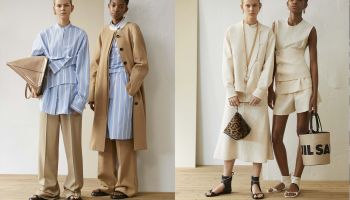 Jil Sander přináší velmi něžnou minimalistickou resort kolekci