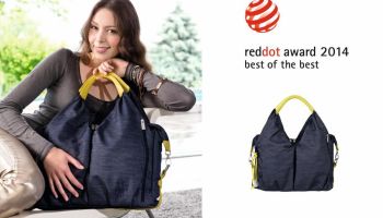 Stylová ekologická kabelka Lässig získala nejvyšší ocenění Red Dot Award 2014