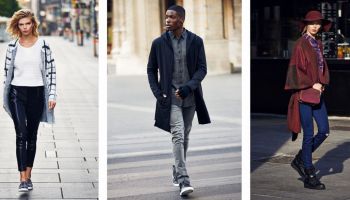 Zimní lookbook GATE 2015 z centra města