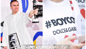 Aktuálně: Raf Simons vyhrál CFDA a Dolce&amp;Gabbana bojkotuje samu sebe