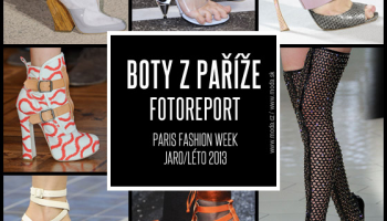 FOTOGALERIE: Více než 200 modelů bot z Paříže pro jaro 2013!