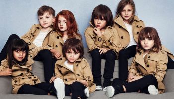 Měkoučká dětská kolekce Burberry v hřejivých barvách