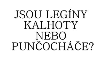 Jak se konečně naučit nosit legíny