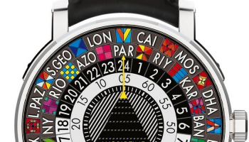Čas celého světa zachycen hodinkami Louis Vuitton