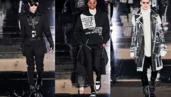 Nebezpečně povrchní digitální svět v pánské kolekci značky Balmain