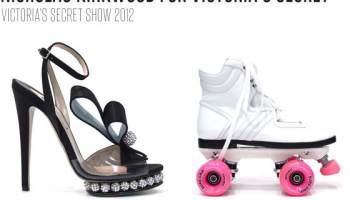 Andělské modelky Victoria’s Secret 2012 obul obuvnický mág Nicholas Kirkwood !
