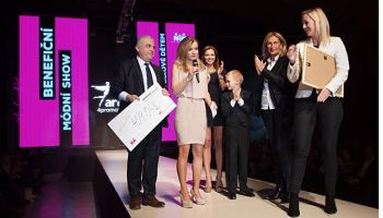 Benefiční módní přehlídka. Nadace Terezy Maxové dětem