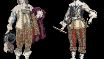 V polovině dvacátých let 17. století nosili muži krajky