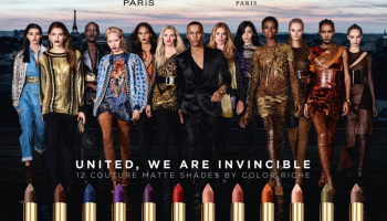 Balmain se spojuje s L'Oréalem v nové exkluzivní řadě rtěnek