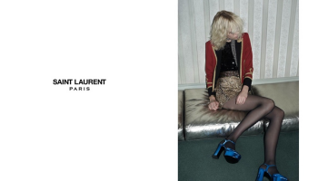 Jarní kampaň Saint Laurent v oslavném stylu