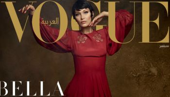 Bellu Hadid pro arabský Vogue vyfotil Karl Lagerfeld